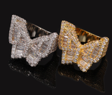 Butterfly Diamond CZ Ring
