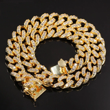 Cuban Link Chain CZ Necklace
