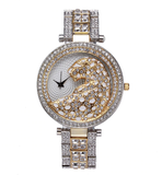 Leopard Diamond CZ Watch