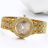Luxury and Shiny Crystal Watch