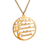 Tree Of Life Custom Name Necklace