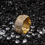 Full CZ Baguette Ring