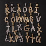 Egyptian Style CZ Name Necklace (GOLD)