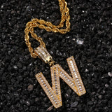 Egyptian Style CZ Name Necklace (GOLD)
