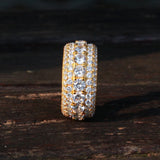 925 Sterling Silver Full Diamond CZ Ring