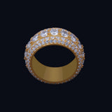 925 Sterling Silver Full Diamond CZ Ring