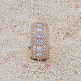 925 Sterling Silver Full Diamond CZ Ring