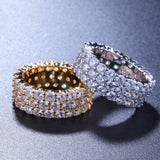 Tennis CZ Rings