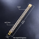 Cuban Link Diamond CZ Bracelet