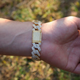 Cuban Link Diamond CZ Bracelet
