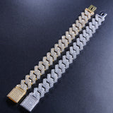 Cuban Link Diamond CZ Bracelet
