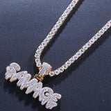 SAVAGE Diamond CZ Necklace