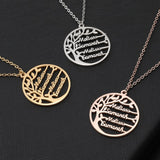 Tree Of Life Custom Name Necklace