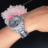 Luxury and Shiny Crystal Watch