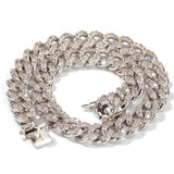 Cuban Link Chain CZ Necklace