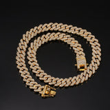 Miami Rhinestones Cuban Necklace