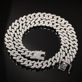 Miami Rhinestones Cuban Necklace