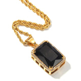 Gem Stone CZ Necklace