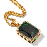 Gem Stone CZ Necklace