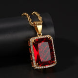 Gem Stone CZ Necklace