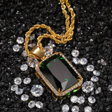 Gem Stone CZ Necklace
