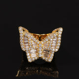 Butterfly Diamond CZ Ring