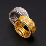 Concave Full CZ Ring