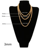 Iced Out Rhinestones Tennis Necklace