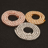 Iced Out Rhinestones Tennis Necklace