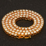 Iced Out Rhinestones Tennis Necklace