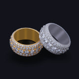 925 Sterling Silver Full Diamond CZ Ring