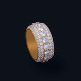 925 Sterling Silver Full Diamond CZ Ring