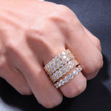 Tennis CZ Rings