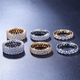 Tennis CZ Rings