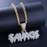 SAVAGE Diamond CZ Necklace