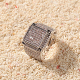Full Diamonds CZ Men Ring
