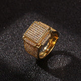 Full Diamonds CZ Men Ring