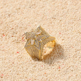 Shining Star Full CZ Ring