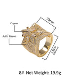 Shining Star Full CZ Ring