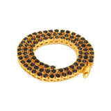 Colorful Rhinestones Tennis Chain Necklace