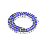 Colorful Rhinestones Tennis Chain Necklace